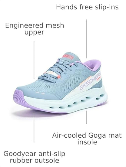 Skechers Women's Max Cushioning Glide Step Caledonia Hands Free Slip-ins